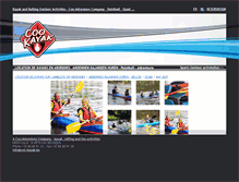 Tablet Screenshot of coo-kayak.be